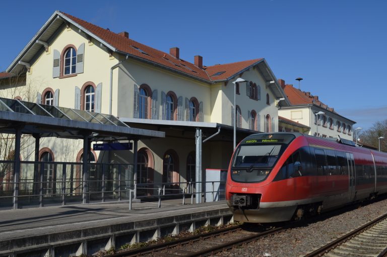 Historisches Bahnhofsgebäude Winden