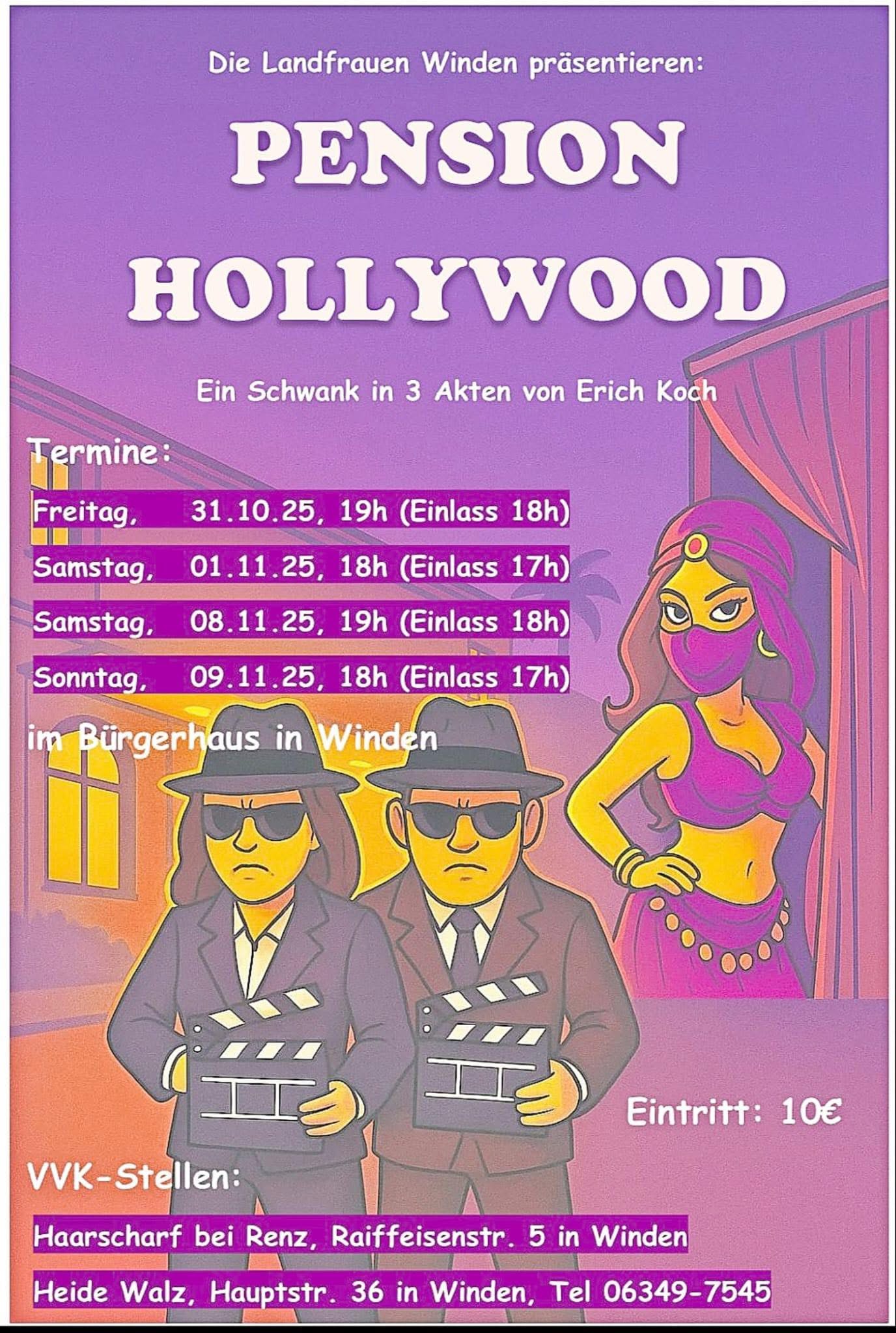Plakat Theaterauffü
