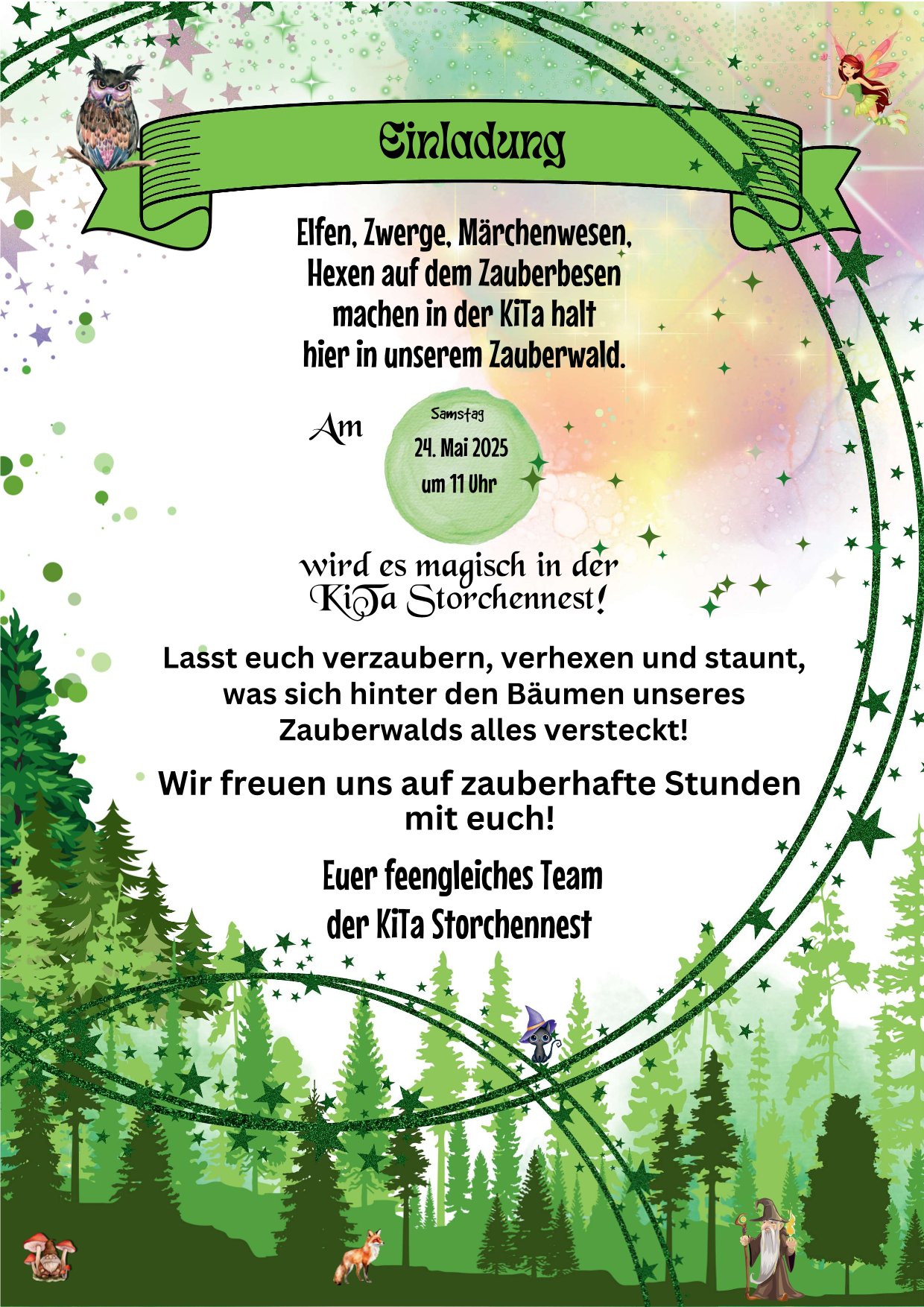 Plakat Sommerfest KiTa 2025