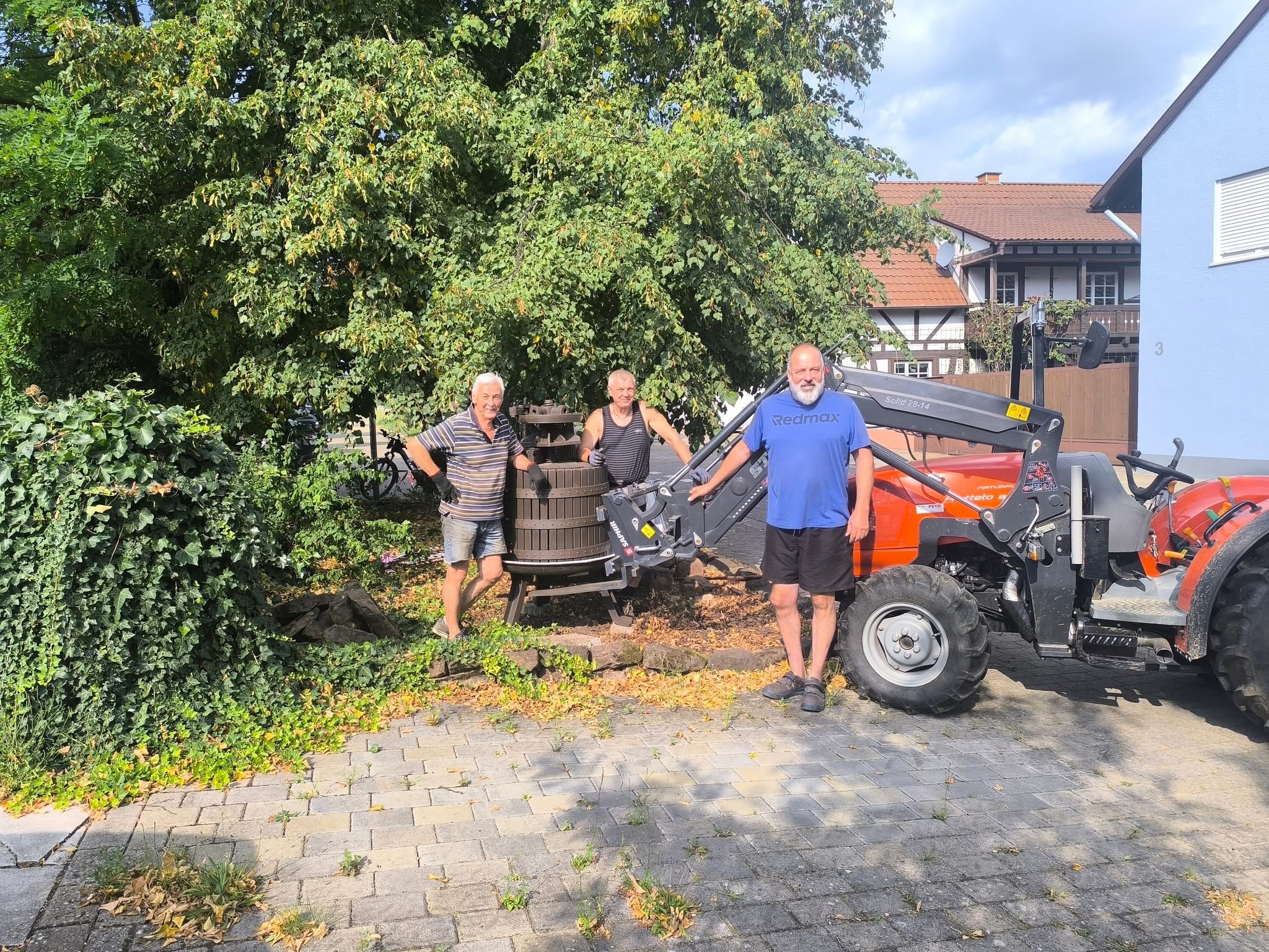 Arbeitseinsatz August 2025
