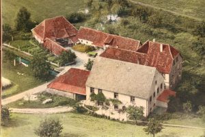 Luftbildaufnahme Mühle