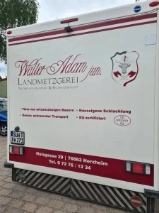 Mobiler Metzgerstand