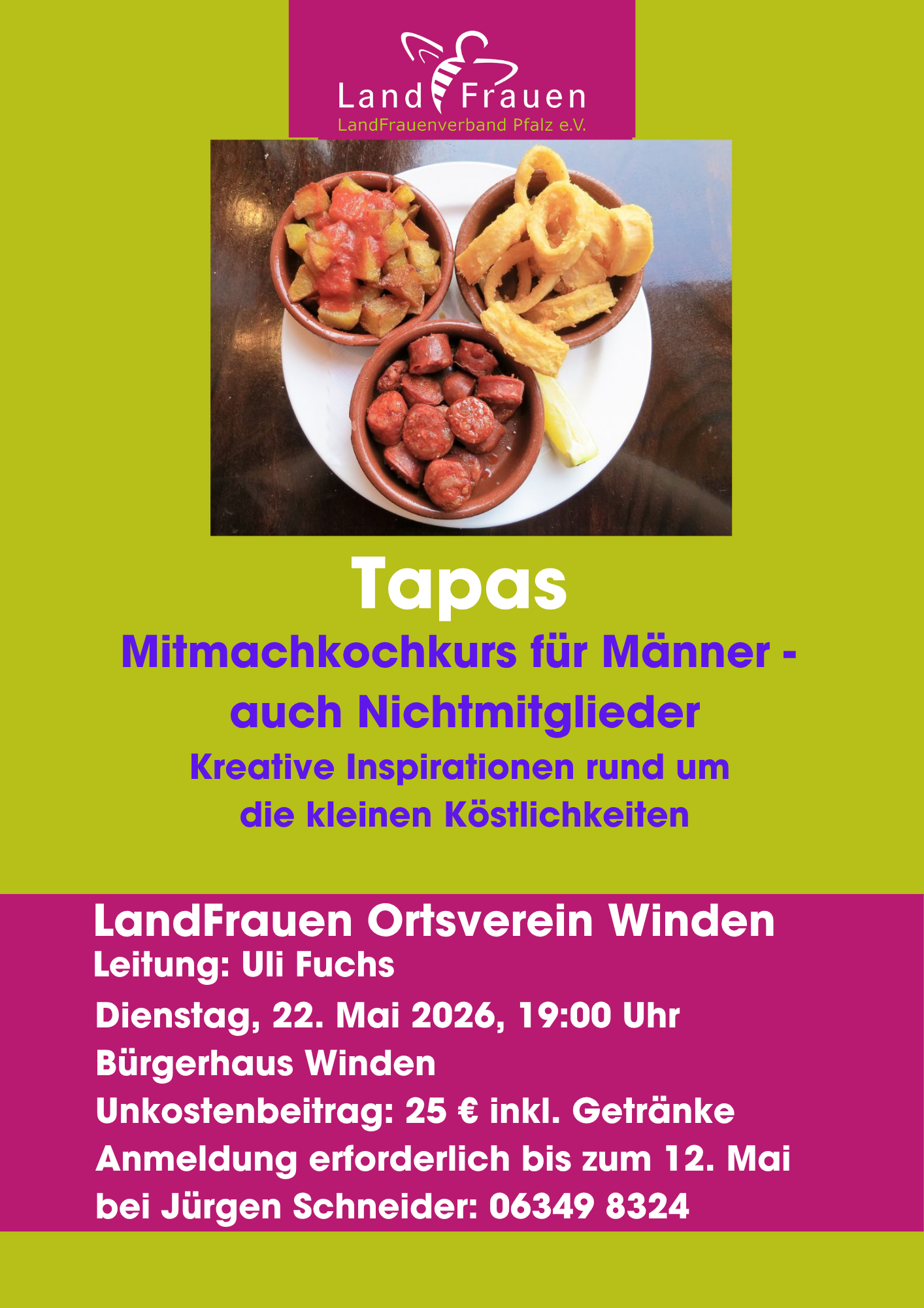 Plakat Tapas